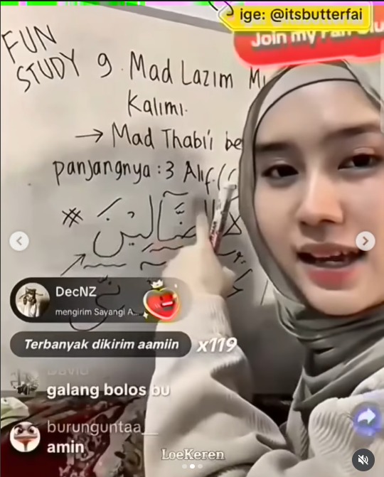 Konten Kreator Ini Ngajar Ngaji Live di Tiktok, Ditonton Oleh Ribuan Penonton