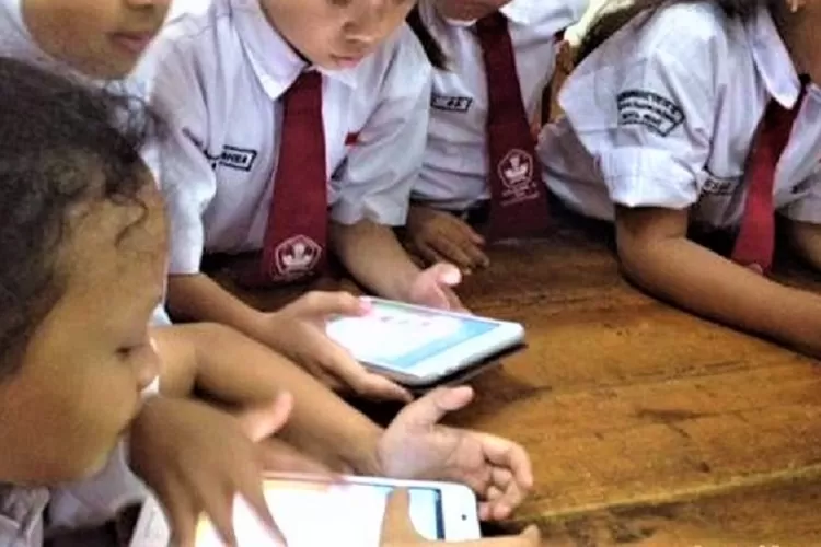 ilustrasi anak anak kecanduan gadget detik.com
