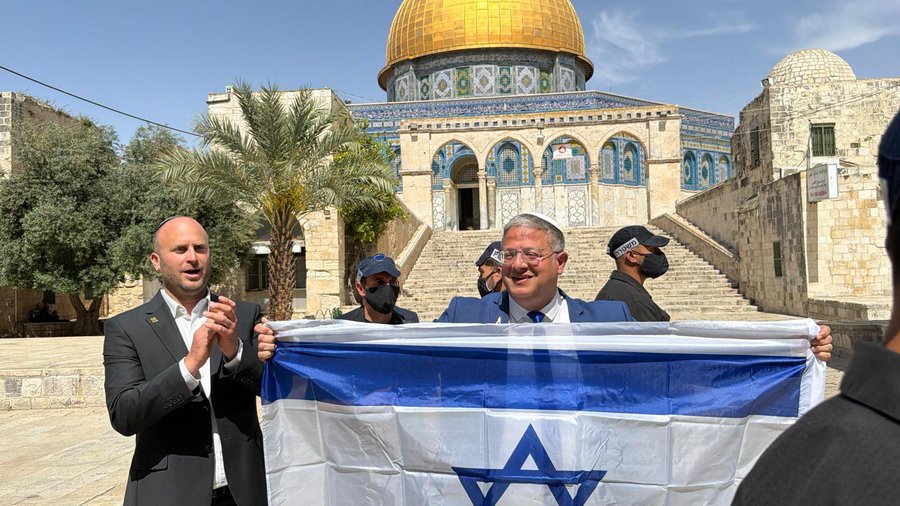 Menteri Zionis Israel Masuk dan Kibarkan Bendera di Masjid Al-Aqsa, Arab Saudi Ngamuk Menteri Zionis Israel Masuk dan Kibarkan Bendera di Masjid Al-Aqsa, Arab Saudi Ngamuk