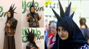 Hijab Mohawk, Gaya Hijab Nyeleneh Untuk Estetika Pemuda Punk Muslim Hijab Mohawk, Gaya Hijab Nyeleneh Untuk Estetika Pemuda Punk Muslim