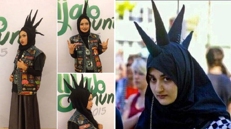 Hijab Mohawk, Gaya Hijab Nyeleneh Untuk Estetika Pemuda Punk Muslim