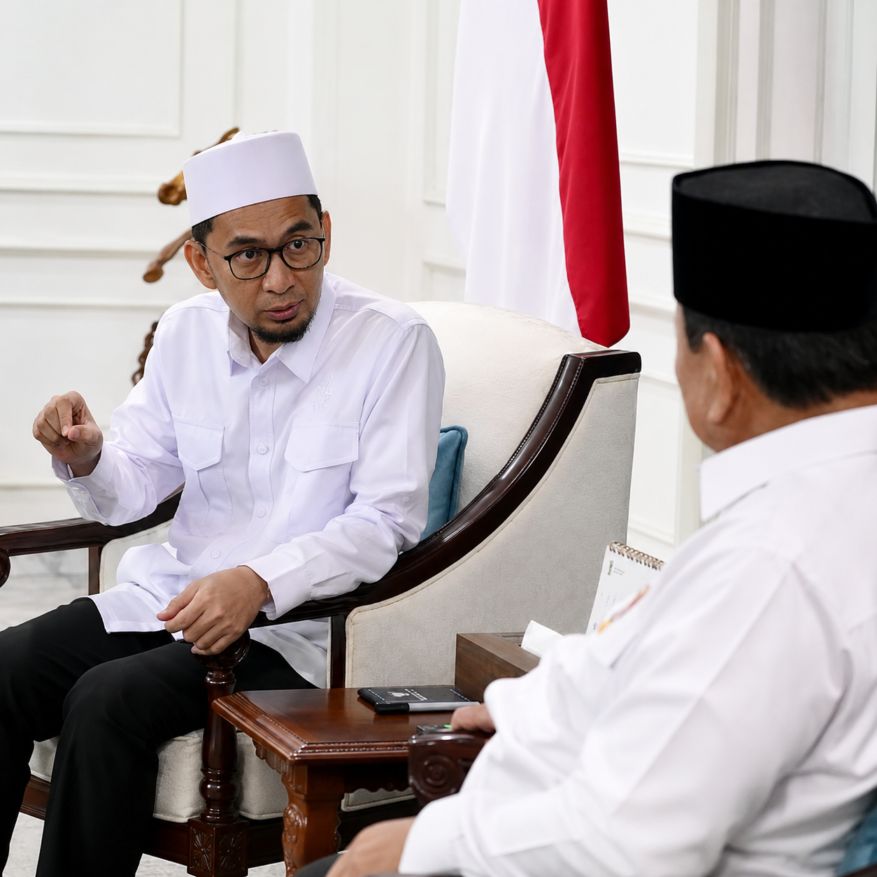 Ustadz Adi Hidayat ke Prabowo: Jika Bapak Mengkhianati Amanah, Saya Mohon Pada Allah Agar Bapak Dilipatgandakan Siksanya di Neraka chatgpt image 28 jul 2026, 23.00.15