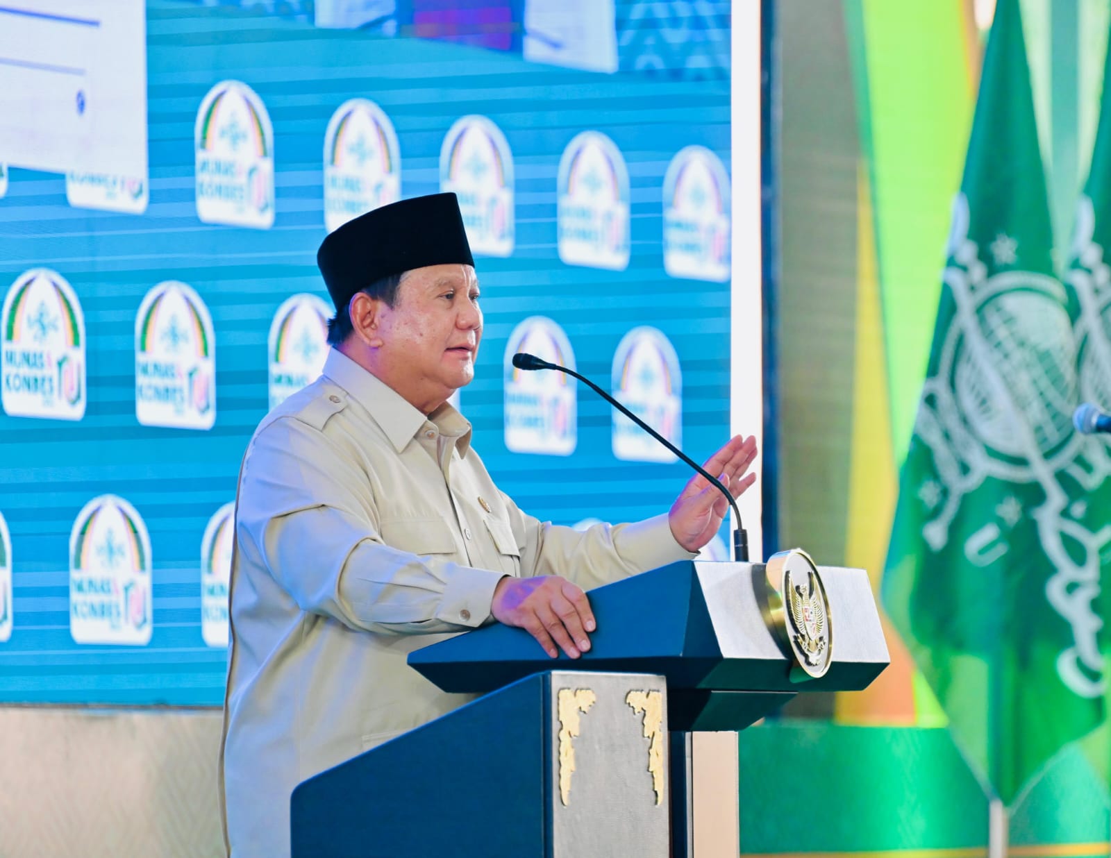 Kepada Ulama, Prabowo: “Percaya Sama Saya, Beberapa Tahun Lagi Indonesia Akan Bangkit Luar Biasa dan Tak Ada Yang Bisa Membendung!”