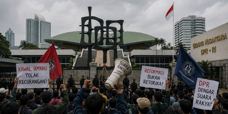 Polisi Sebut Demo 27 Agustus Berpotensi Ricuh, Aksi di DPR Diprediksi Memanas dan Menjadi Salah Satu Yang Terbesar Tahun Ini