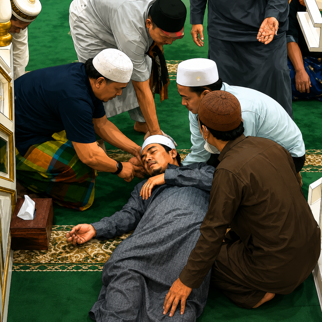 Innalillahi, Imam Masjid At-Taqwa Kota Palu Wafat Setelah Mengimami Sholat Subuh Berjamaah chatgpt image 1 agu 2026, 21.35.44