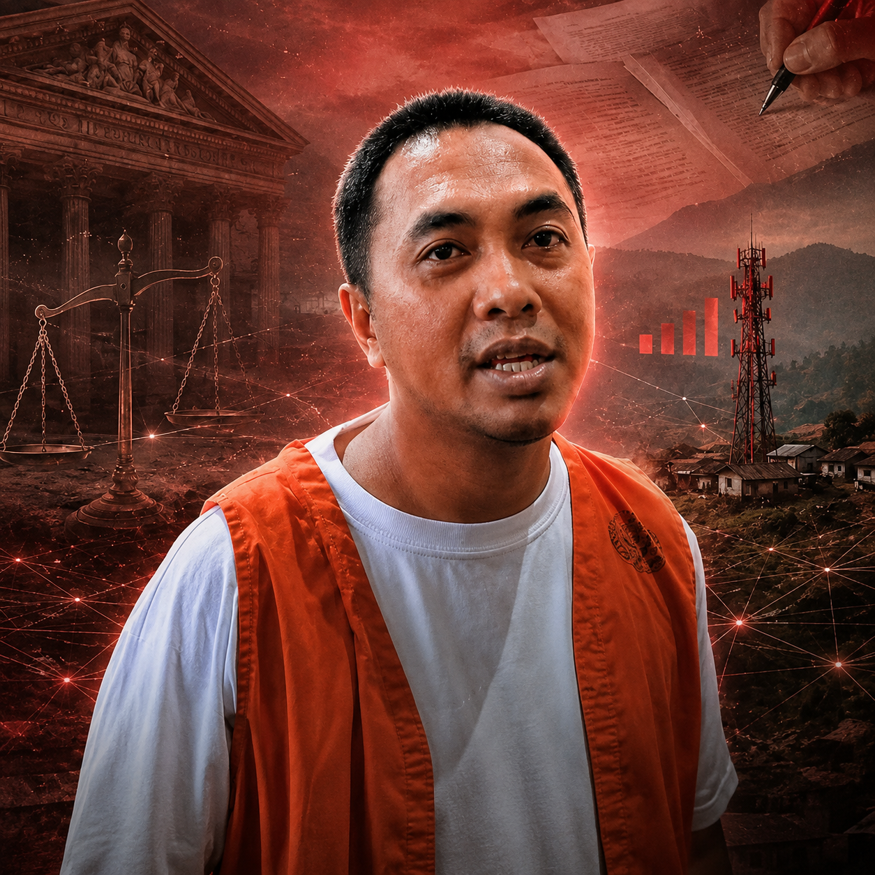 Ingin Beri Akses Internet Untuk Kampungnya, Pria ini Ditangkap dan Terancam Hukuman 10 Tahun Penjara