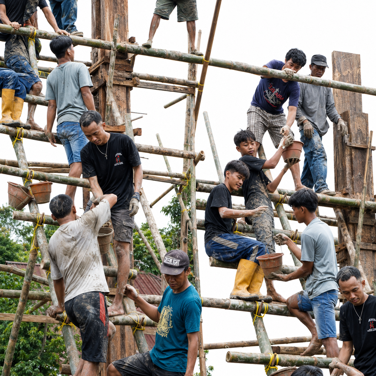 Warga Desa Bergotong Royong Membangun Gereja Katolik Libatkan Umat Protestan dan Muslim chatgpt image 6 agu 2026, 09.16.57
