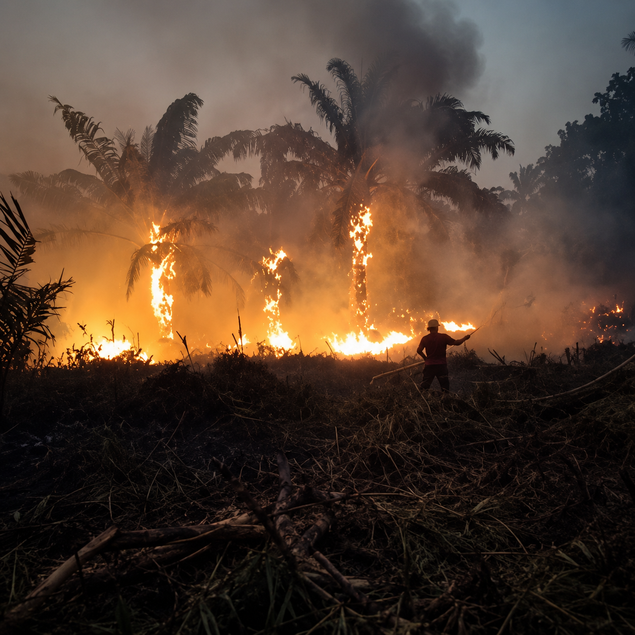 Belum Selesai Kalimantan, Kebakaran Juga Dilaporkan Terjadi di Wilayah Papua Tengah