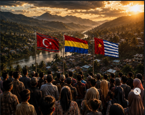 Fenomena Pengibaran Bendera di Aceh, Borneo Hingga Papua Jadi Simbol Kekecewaan Warga Pada Pemerintah Indonesia