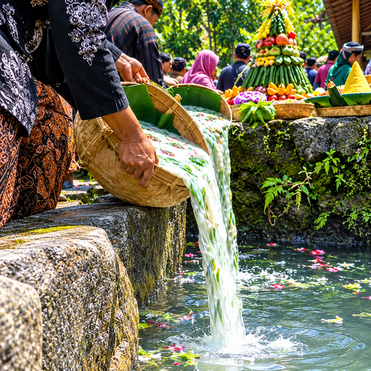 Demi Meminta Turunnya Hujan, Ratusan Warga Boyolali Melakukan Ritual Menyiramkan Dawet ke Sendang chatgpt image sep 20, 2026, 10 45 31 pm