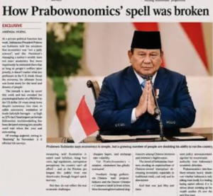 Koran Australia dan Belanda Memberitakan Jika Prabowo Sedang Membawa Indonesia Menuju Kebangkrutan