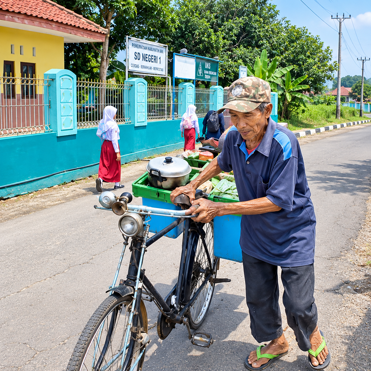 Pedagang Cilok dan Pedagang Kaki Lima Mulai Tanggal 18 Oktober Wajib Urus Surat Ijin Usaha & Sertifikasi Wajib Halal